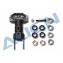 Cabeza del rotor principal (Aluminio, Negro) - T-Rex 600