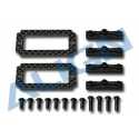 600N Carbon Fiber 18G Servo Adapter Plate