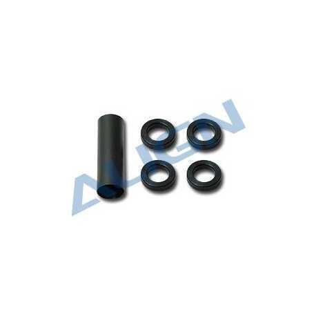 Feathering shaft sleeve set 
