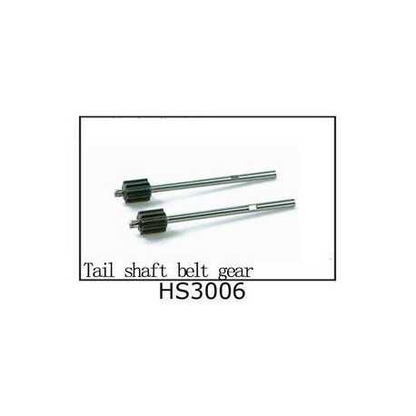 Eje de Cola y Piñon metalico - SJM 400