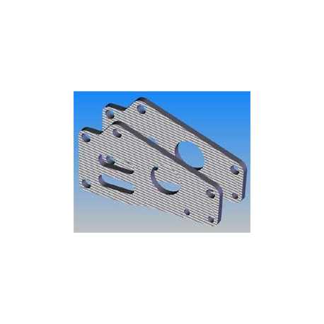 Tail Side Plate Carbon (2) Q50/EP600