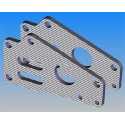 Tail Side Plate Carbon (2) Q50/EP600