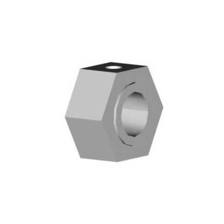 Gear driver with pin 