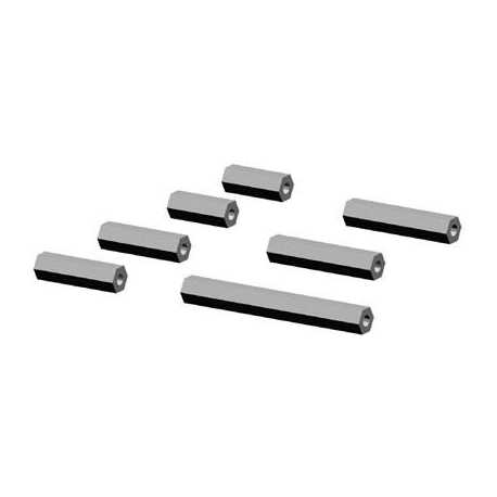 Hex bolts alu LOGO 10/400