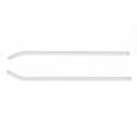 Skid pipes 270 x dia.8mm, white