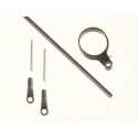 Carbon control rod for tail LOGO 600