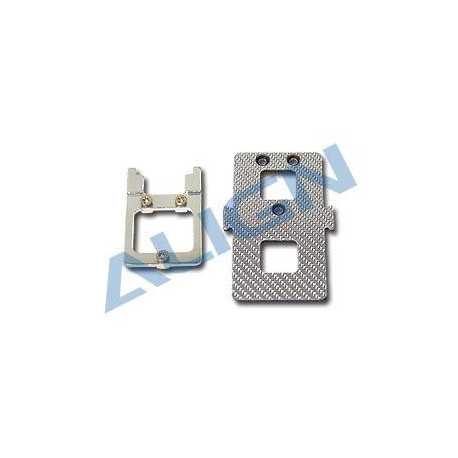 Battery Mounting Plate/1K Silver