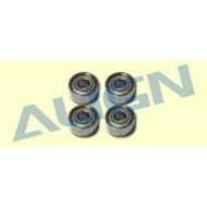 Motor Bearings(R2-5ZZ) 7.93x3.17x3.57mm