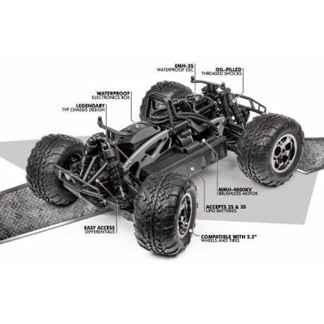 HPI SAVAGE XS FLUX RTR CON CARROCERIA FORD