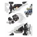 Kit Coche HB GP 1/8 Buggy D815