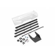 Alerón Hybrid 1/8 Buggy / Truggy c/opcionales Gurney (negro)