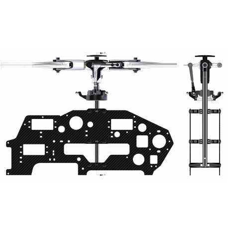 Rotor head upgrade assembly