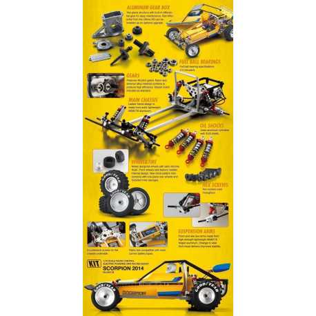 SCORPION 1:10 2WD KIT *LEGENDARY SERIES*