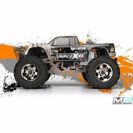 HPI Savage X v4.6 Monster 1:8 RTR Nitro