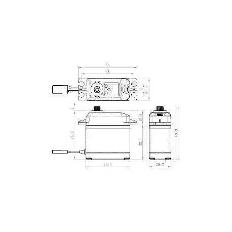 Savox digital servo SA-1230SG