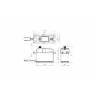 Savox digital servo SA-1283SG 2