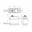 Savox digital servo SC-0253MG