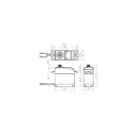 Savox digital servo SC-0254MG