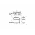 Savox digital servo SC-0254MG