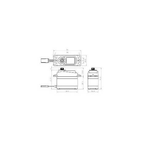 Savox digital servo SC-1256TG