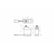 Savox digital servo SH-0255MG 2