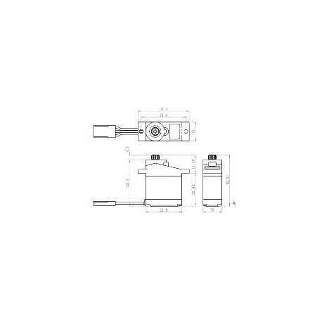 Savox digital servo SH-0255MG