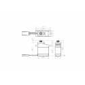 Savox digital servo SH-0255MG