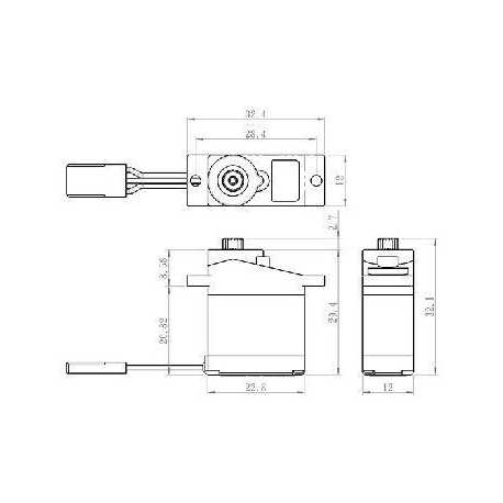 Savox digital servo SH-0256