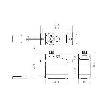 Savox digital servo SH-0257MG