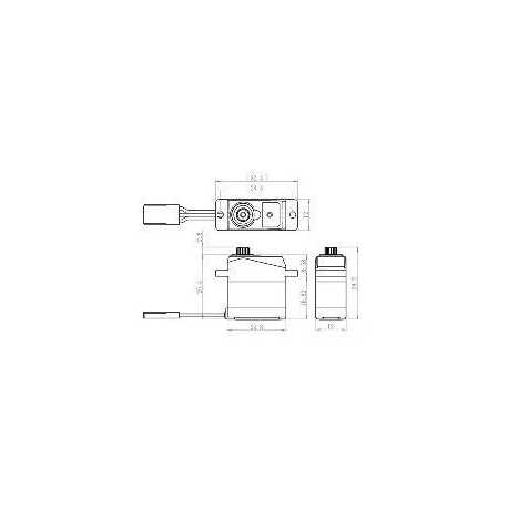 Savox digital servo SH-0263MG