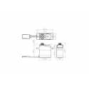 Savox digital servo SH-0263MG