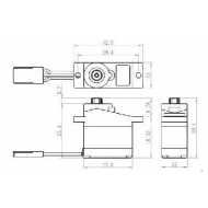 Savox digital servo SH-0350 2