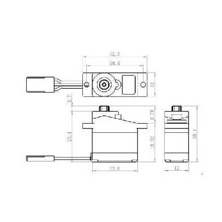 Savox digital servo SH-0350
