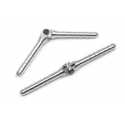 Bisagra de punto aluminio 3x50mm