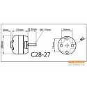 Motor Brushless Roxxy BL 2827/34