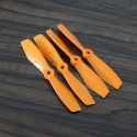 BN-FPV bullnose - 5x4.5 Prop Set x4 Naranja