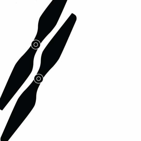 Helice Multirrotor 10x4.5 Prop Set x4 Negro 3DR SOLO