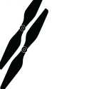 Helice Multirrotor 10x4.5 Prop Set x4 Negro 3DR SOLO