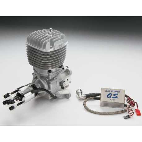 Motor GT60 gasolina c/escape