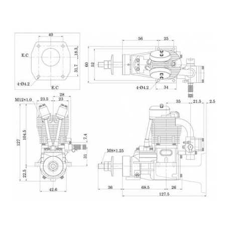 SAITO FG-17 GASOLINA