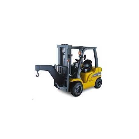 Excavadora HUINA 1550 (2.4Ghz.) 1/12