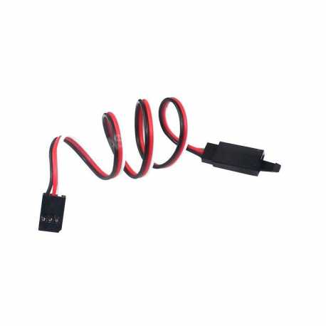 Alargador servo Futaba con enganche 15cm 22AWG