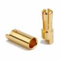 Conector banana oro 5.5mm (1 pareja)