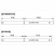 Main Shaft Set 700FL 2
