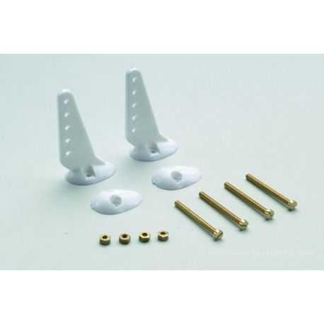 Nylon Control Horn - 22mm - w/ Screws (2unidades)