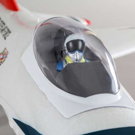 F-16 Thunderbirds 70mm EDF BNF Basic w/AS3X and SS