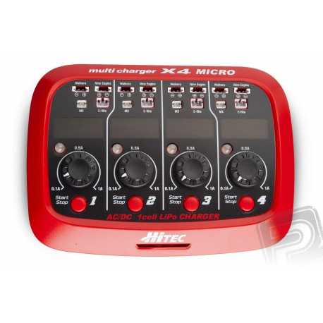 Hitec Multicharger X4 Micro SE