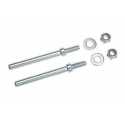Eje de rueda para tren aluminio 4mm
