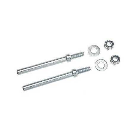 Eje de rueda para tren aluminio 4mm