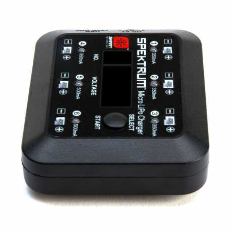 Spektrum Micro 6 Port DC/USB 1S LiPo Charger